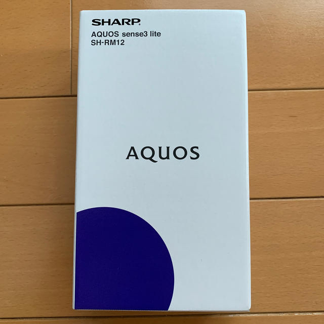 【新品未使用】aquos sense 3 lite SH-RM12 simフリーsimフリー＃楽天モバイル