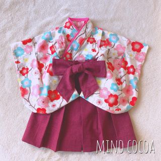 handmade baby HAKAMA 70-80cm(和服/着物)