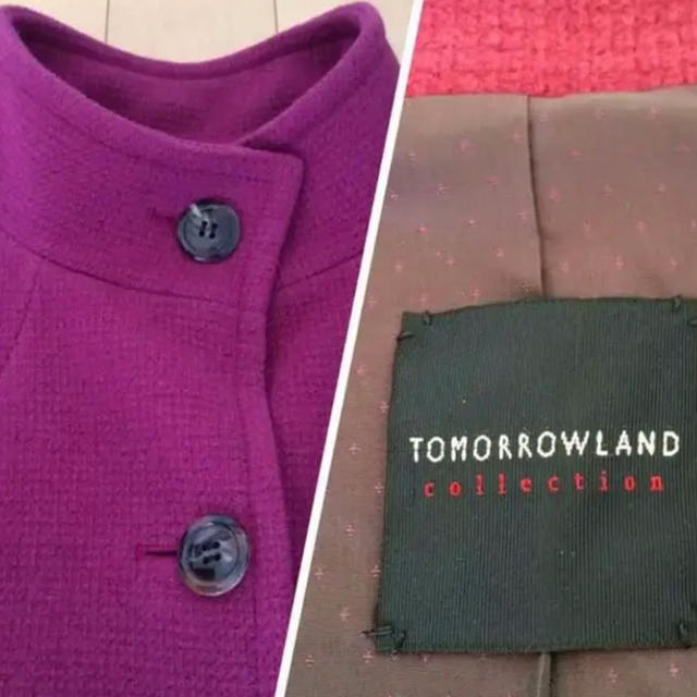 TOMORROWLAND(トゥモローランド)のTomorro Land ショートコート レディースのジャケット/アウター(ピーコート)の商品写真