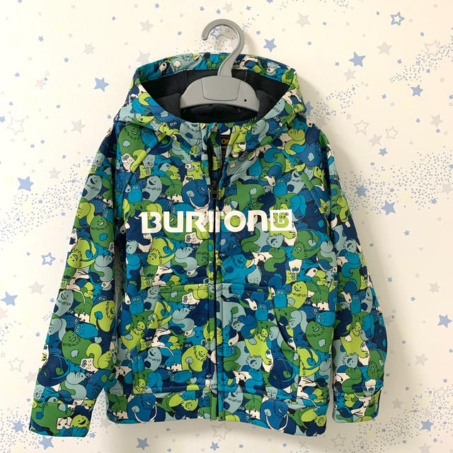 BURTON(バートン)のBURTON   ダイバー素材風パーカー　裏フリース　暖かい☆  3T 90 キッズ/ベビー/マタニティのキッズ服男の子用(90cm~)(ジャケット/上着)の商品写真