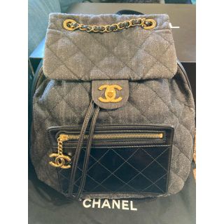 シャネル(CHANEL)のNatsu様専用　シャネル　デニムマトラッセバッグパック(リュック/バックパック)