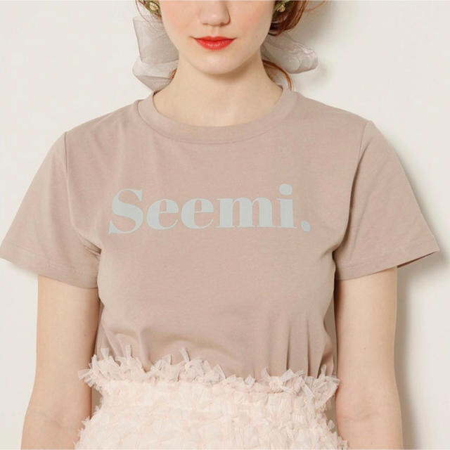 one after another NICE CLAUP(ワンアフターアナザーナイスクラップ)のseemi T レディースのトップス(Tシャツ(半袖/袖なし))の商品写真