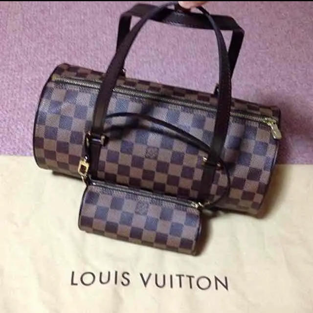 LOUIS VUITTON ダミエ パピヨン　66000→60000