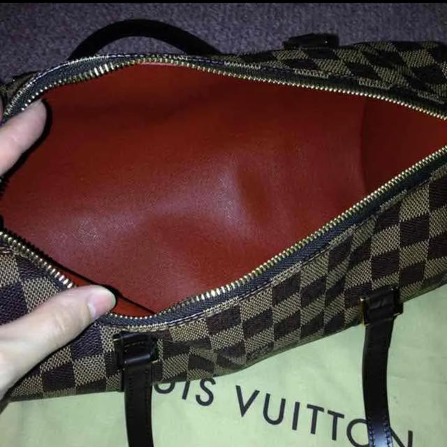 LOUIS VUITTON ダミエ パピヨン　66000→60000