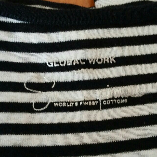GLOBAL WORK(グローバルワーク)の11/30迄　GLOBAL WORK 七分袖Tシャツ レディースのトップス(シャツ/ブラウス(長袖/七分))の商品写真