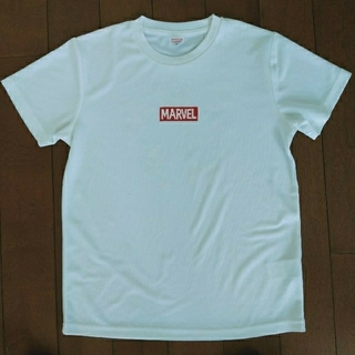 マーベル(MARVEL)の【未使用】MARVEL/マーベルＴシャツ 150 白(Tシャツ/カットソー)