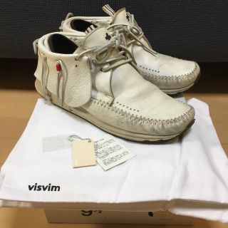 ヴィスヴィム(VISVIM)の送料込‼️ visvim FBT ELK WHITE  US9.5(スニーカー)