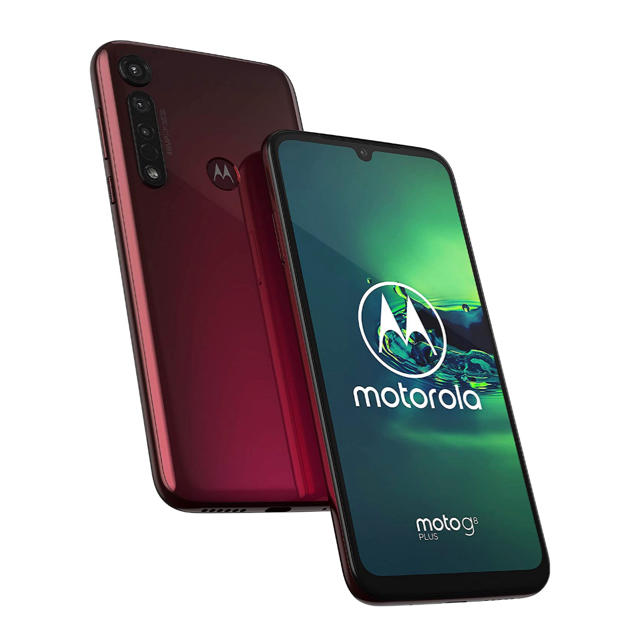 新品　モトローラ Moto G8 Plus ポイズンベリー simフリー