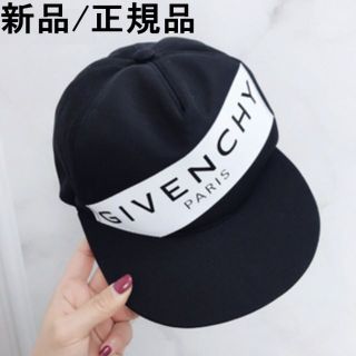 新品正規品 18SS GIVENCHY ジバンシー ロゴ プリントキャップ