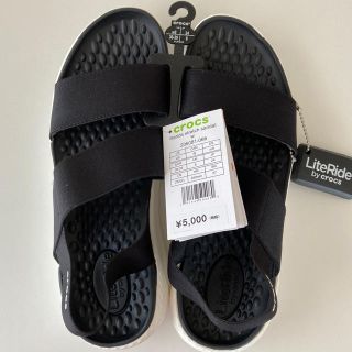 クロックス(crocs)のcrocs ライトライド ストレッチサンダル W8(サンダル)