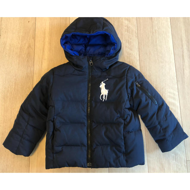 POLO RALPH LAUREN(ポロラルフローレン)のラルフローレン　ピッグポニー　ネイビー　ダウンジャケット キッズ/ベビー/マタニティのキッズ服男の子用(90cm~)(ジャケット/上着)の商品写真