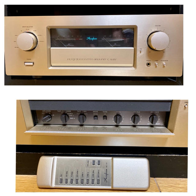 アキュフェーズAccuphase E-406V メーター照明切れ ワンオーナー