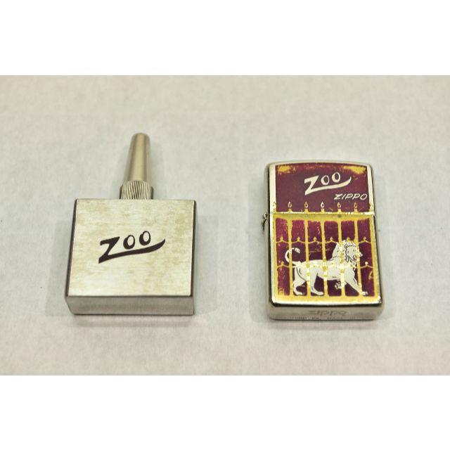 ZIPPO(ジッポー)のZippoライター　限定品（ライオン）　中古（オイル缶は未使用） メンズのファッション小物(タバコグッズ)の商品写真