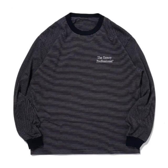 ennoy エンノイ ボーダー Tシャツ M スタイリスト私物 ロンT | フリマアプリ ラクマ クリアランス販売店 WHITE × GREEN T-Shirt エンノイBorder ennoy Tシャツ/カットソー(半袖/袖なし)