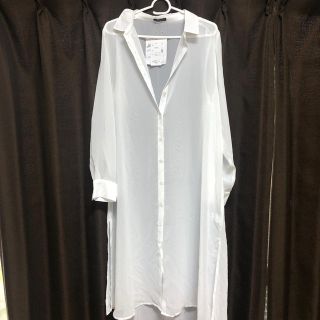 シマムラ(しまむら)のしまむら ロングシャツワンピース 新品(ロングワンピース/マキシワンピース)