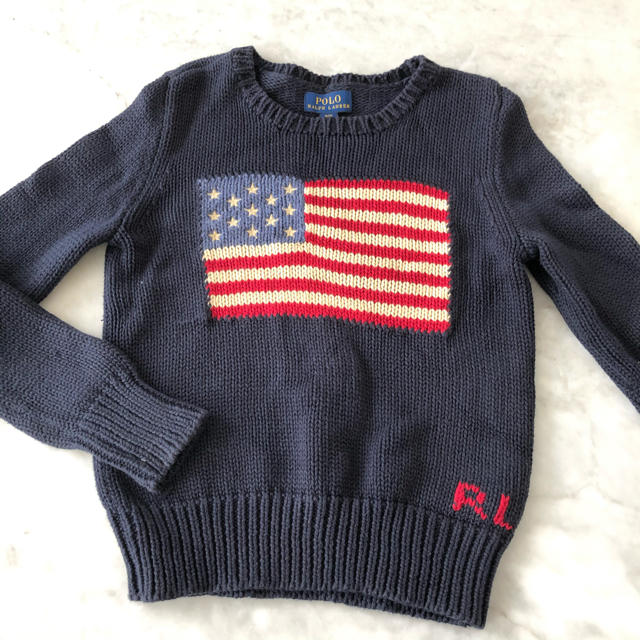 Ralph Lauren(ラルフローレン)の美品‼︎ラルフローレンセーター キッズ/ベビー/マタニティのキッズ服男の子用(90cm~)(ニット)の商品写真