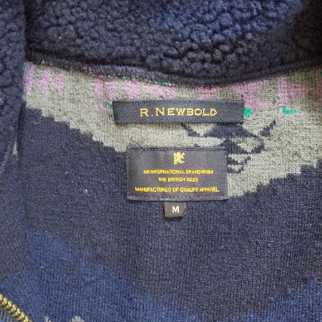 R.NEWBOLD(アールニューボールド)のボアベスト R.newbold Paul Smith メンズのトップス(ベスト)の商品写真