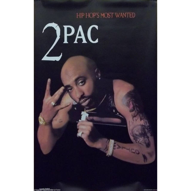 Tupac Shakur 1997 2Pac ツーパック ヒップホップ ポスター