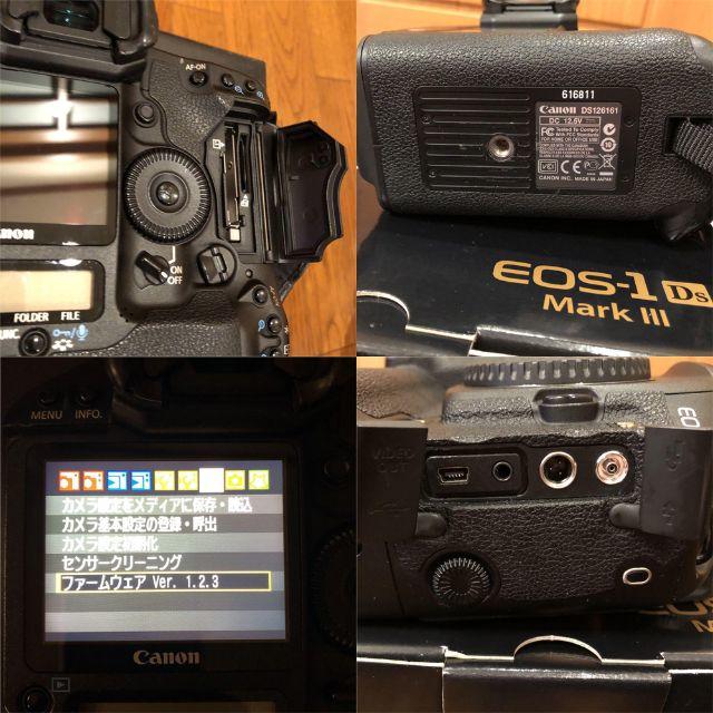 コメント Canon おまけ多数 元箱ありの通販 by evocar's shop｜キヤノンならラクマ - Canon EOS−1Ds MARK3 てです