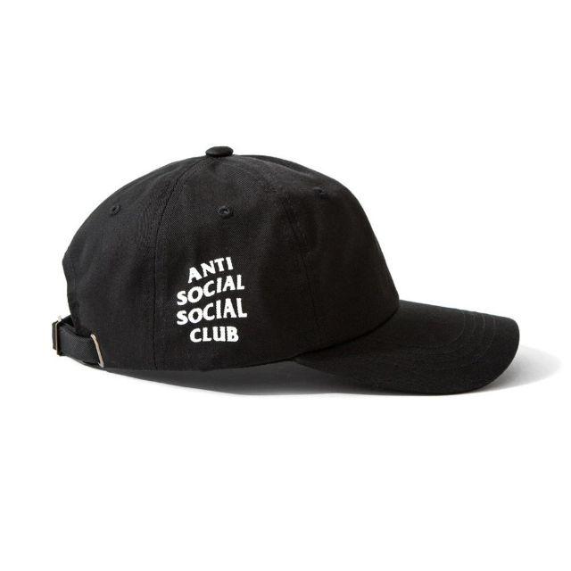 ANTI SOCIAL SOCIAL CLUB Weird Cap Black