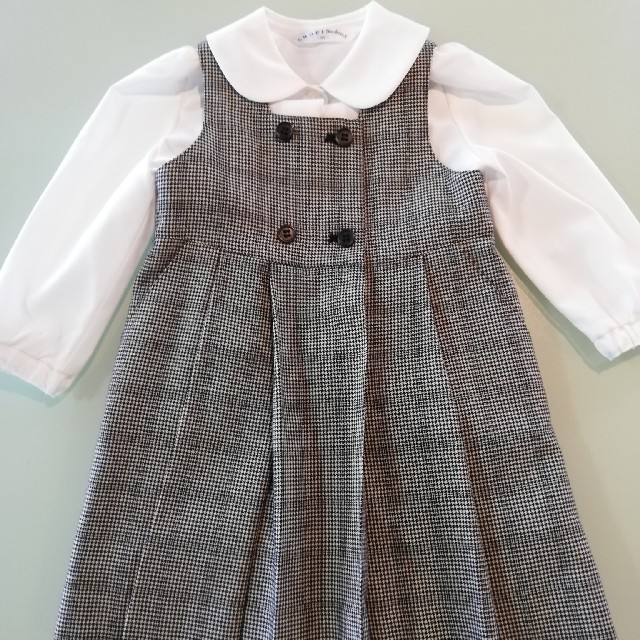 mikihouse(ミキハウス)の美品　セレモニー　フォーマル　セット キッズ/ベビー/マタニティのキッズ服女の子用(90cm~)(ドレス/フォーマル)の商品写真