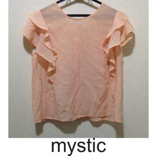 ミスティック(mystic)の肩フリル mystic トップス(Tシャツ(半袖/袖なし))