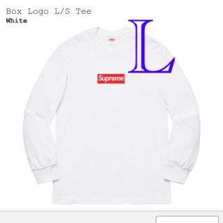 シュプリーム(Supreme)のsupreme box logo L/S tee(Tシャツ/カットソー(七分/長袖))