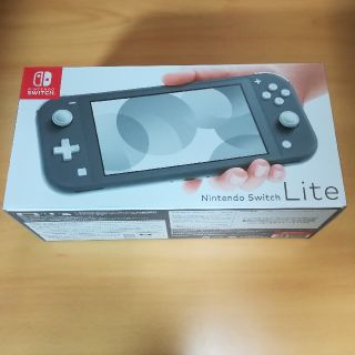 ニンテンドースイッチ(Nintendo Switch)の新品 Nintendo Switch Lite グレー(携帯用ゲーム機本体)