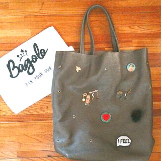 VIA BUS STOP - bagolo バゴロ グレートートバッグの通販|ラクマ