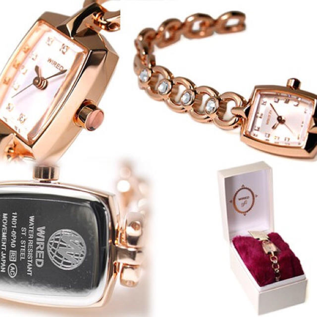 WIRED(ワイアード)のwired 梨花プロデュース 腕時計 レディースのファッション小物(腕時計)の商品写真