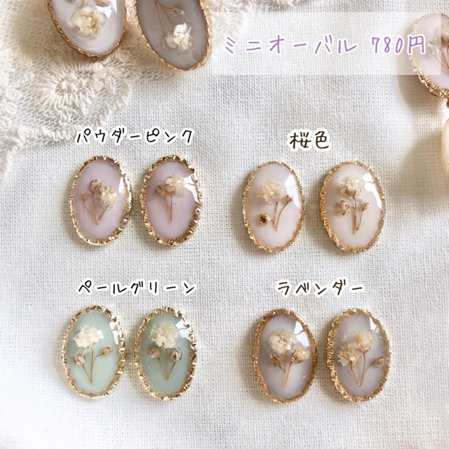 みぃ様専用ページ【ネジバネ/蝶バネ】 ハンドメイドのアクセサリー(イヤリング)の商品写真