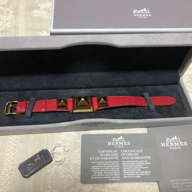 HERMES エルメス　メドール　腕時計