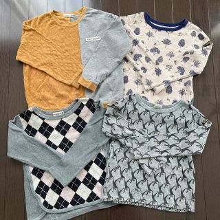 ブランシェス(Branshes)の長袖4枚セット　男の子　120㎝　used(Tシャツ/カットソー)