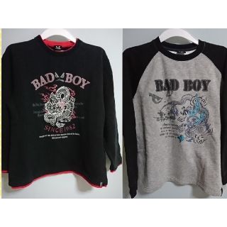 バッドボーイ(BADBOY)の150㎝ 男児 badboy トレーナー２枚(Tシャツ/カットソー)