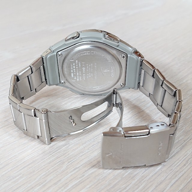 CASIO(カシオ)の【CASIO／WAVECEPTOR】電波ソーラー クロノグラフ メンズ腕時計 メンズの時計(腕時計(アナログ))の商品写真