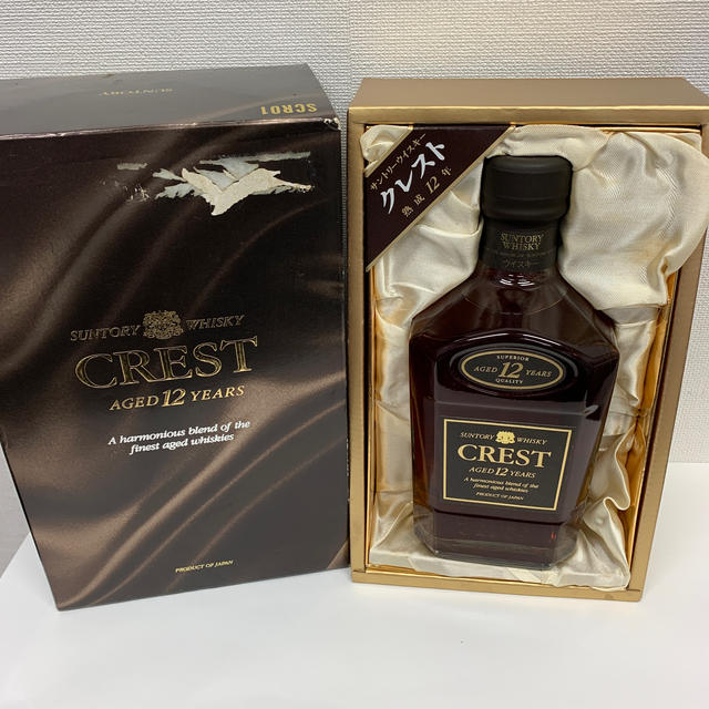 サントリー　クレスト12年　CREST 750ml ４３%