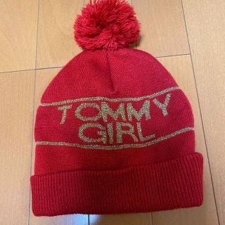 トミーガール(tommy girl)の新品未使用　トミーガール　ニット帽(ニット帽/ビーニー)