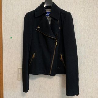 バーバリーブルーレーベル(BURBERRY BLUE LABEL)のバーバリーブルーレーベル　ライダース　ジャケット　36(ライダースジャケット)