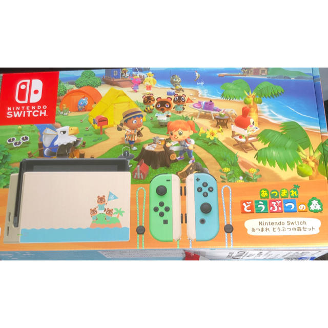 【2021春夏新色】 Nintendo Switch - Nintendo Switch あつまれ どうぶつの森セット 同梱版 家庭用ゲーム機本体