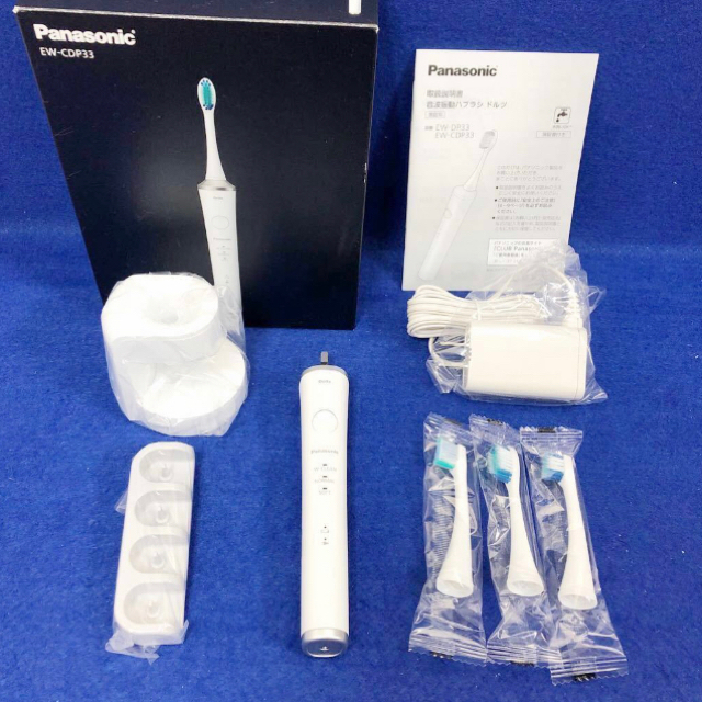 Panasonic Doltz EW-CDP33-W 電動歯ブラシ 音波振動 白 - 電動歯ブラシ