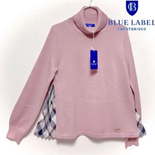 バーバリーブルーレーベル(BURBERRY BLUE LABEL)の BLUE LABEL ブルーレーベル ウール プルオーバー(ニット/セーター)