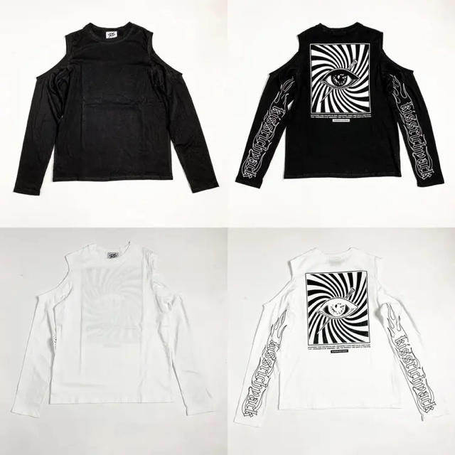 MILKBOY(ミルクボーイ)の新品♡KRY「MEMAI T」ホワイト レディースのトップス(Tシャツ(長袖/七分))の商品写真