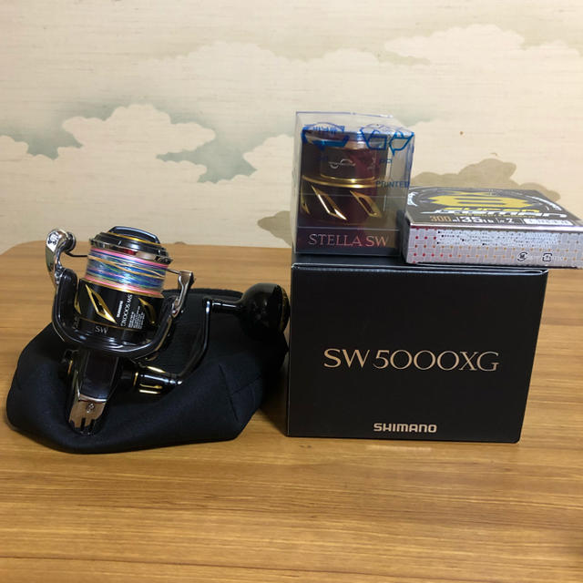 シマノ20ステラSW5000XG・シマノ純正20ステラSW6000スプールフィッシング