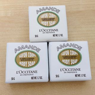 ロクシタン(L'OCCITANE)のロクシタン　アマンダ　ボディーソープ　3個セット(ボディソープ/石鹸)