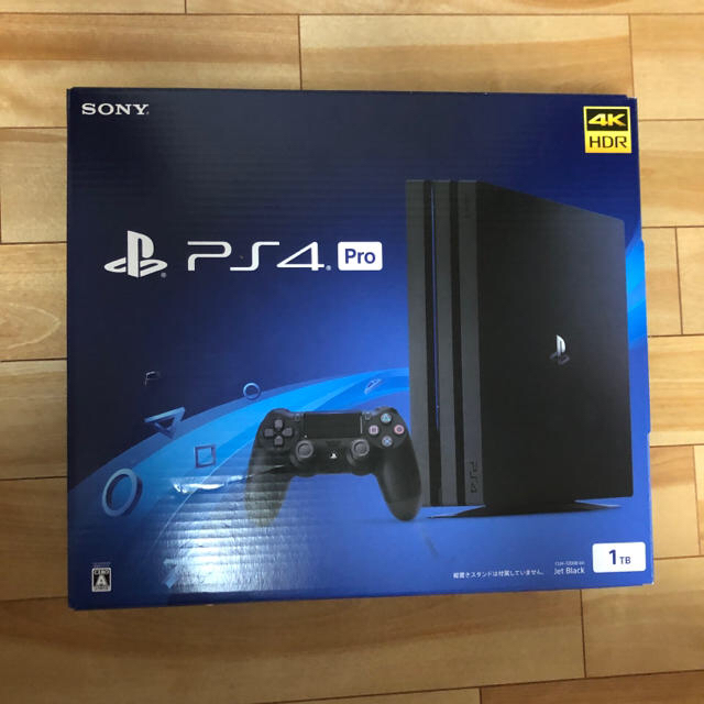 【美品】SONY PlayStation4 Pro本体 CUH-7200BB01