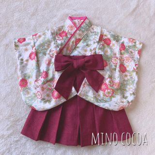 handmade baby HAKAMA 70-80cm(和服/着物)