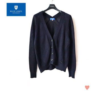 バーバリーブルーレーベル(BURBERRY BLUE LABEL)の美品♡BLUE LABEL CRESTBRIDGE ニットカーディガン(カーディガン)