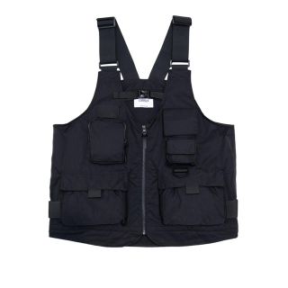 新品未使用//LORINZA×studious leather bag vest