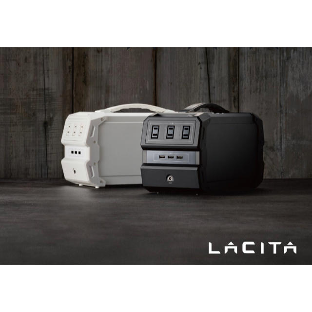 【新品】LACITA ポータブル電源(444Wh 120000mAh 400W)