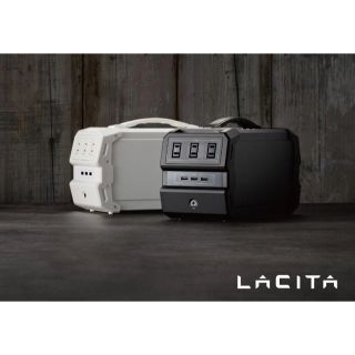 【新品】LACITA ポータブル電源(444Wh 120000mAh 400W)(その他)